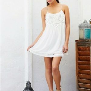 Lovers and Friends white beaded dress